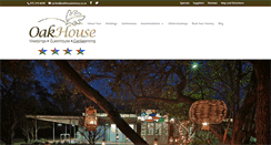 Desktop Screenshot of oakhousevenue.co.za